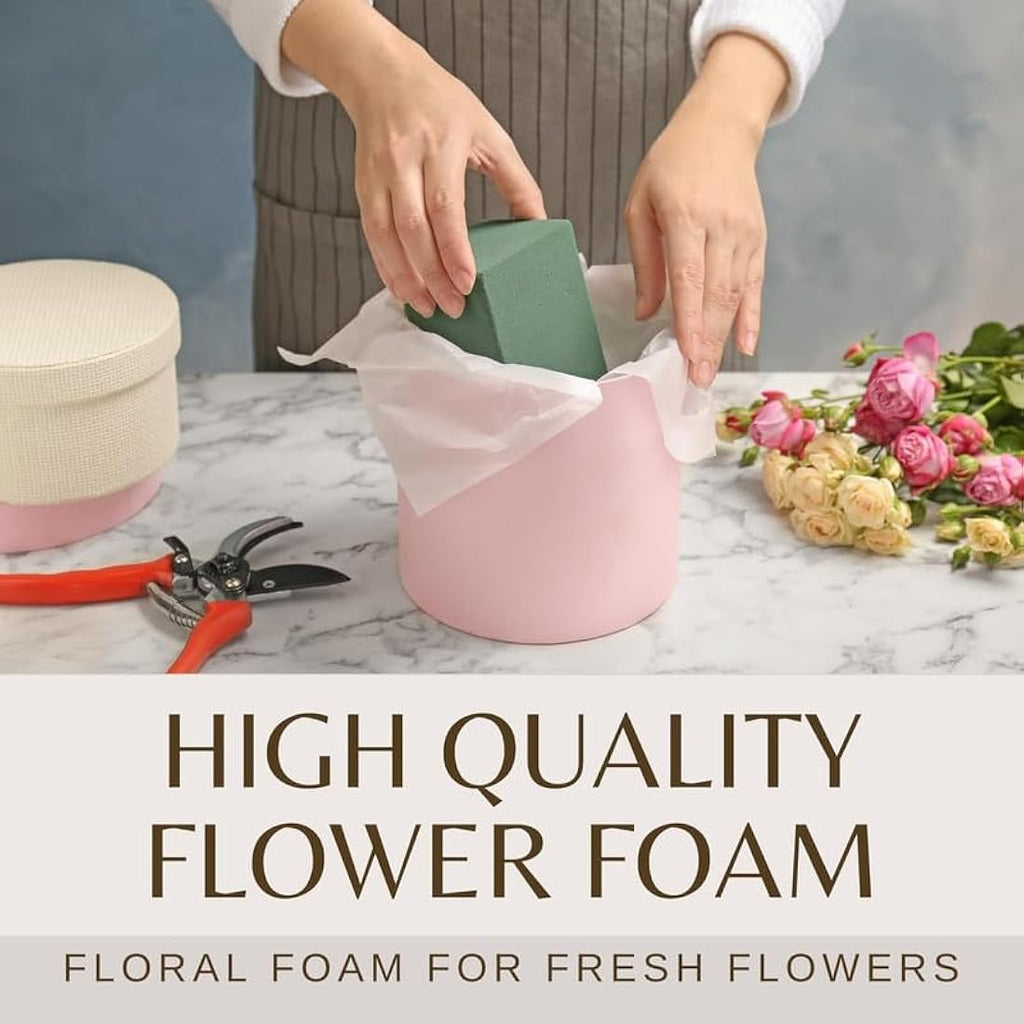 Floral Foam Blocks - 11pc Wet Foam for Fresh & Silk Flowers