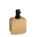 Zeller 18925 Soap Dispenser – Bamboo Bathroom Pump – 10 x 5.6 x 15.4 cm