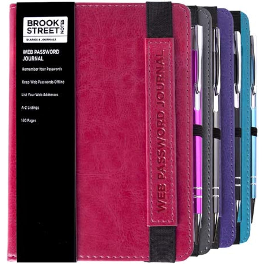 A6 Web Address Book and Password Organizer – Purple