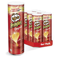 Pringles Original Potato Crisps – 200g Snack Can Tubes (Pack of 6)