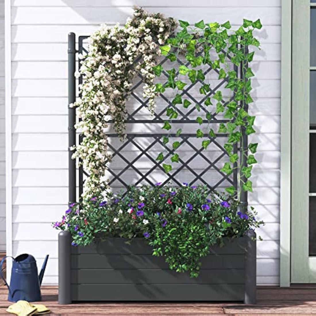 CQURE 48Pcs Artificial Ivy Garland Vines | 336Ft UV Resistant Fake Plants
