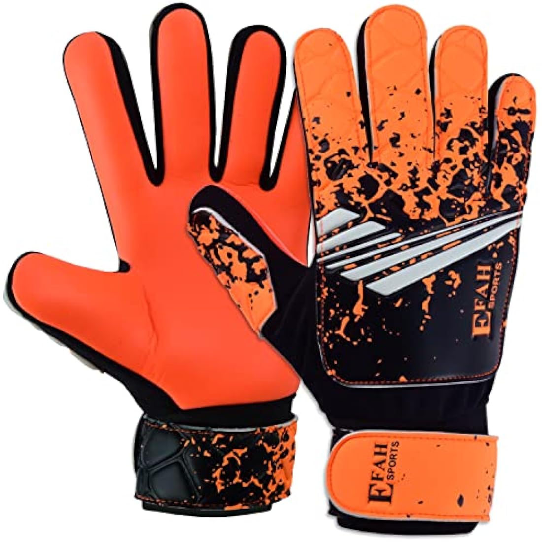 EFAH SPORTS Kids Soccer Goalkeeper Gloves – Youth Goalie Super Grip