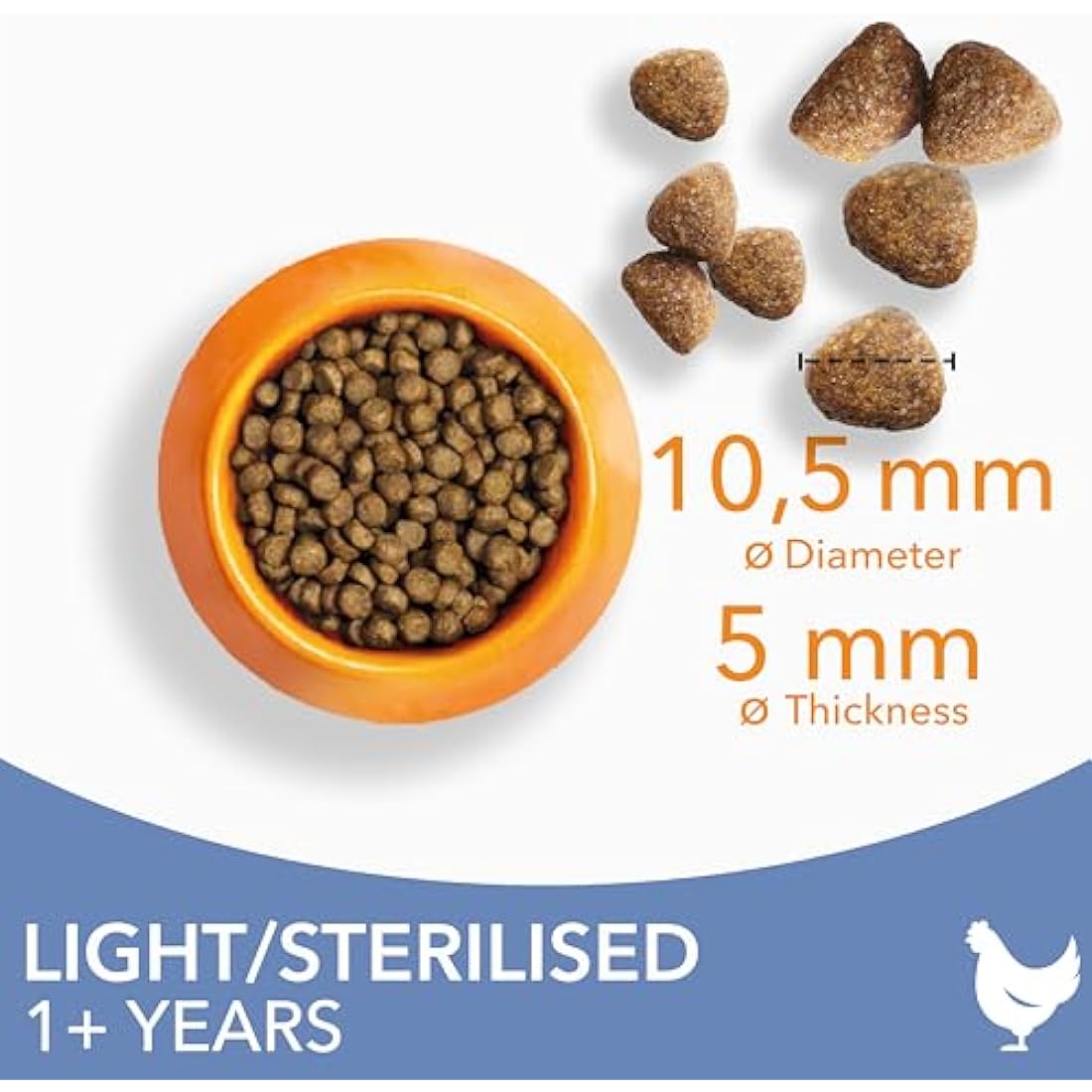 IAMS Light in Fat Dry Cat Food – Chicken 10kg Weight Control Formula