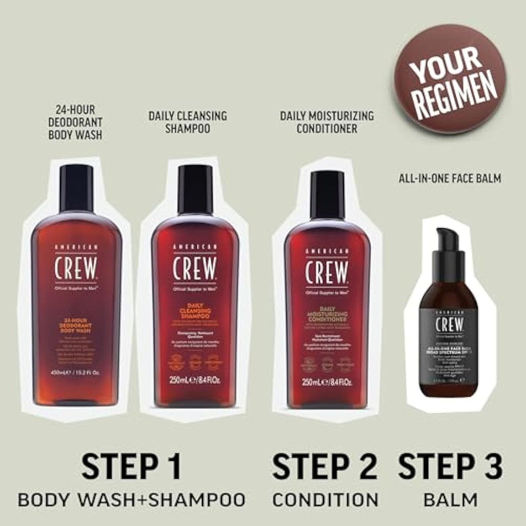 American Crew 24-Hour Deodorant Body Wash – Tea Tree & Odor Control