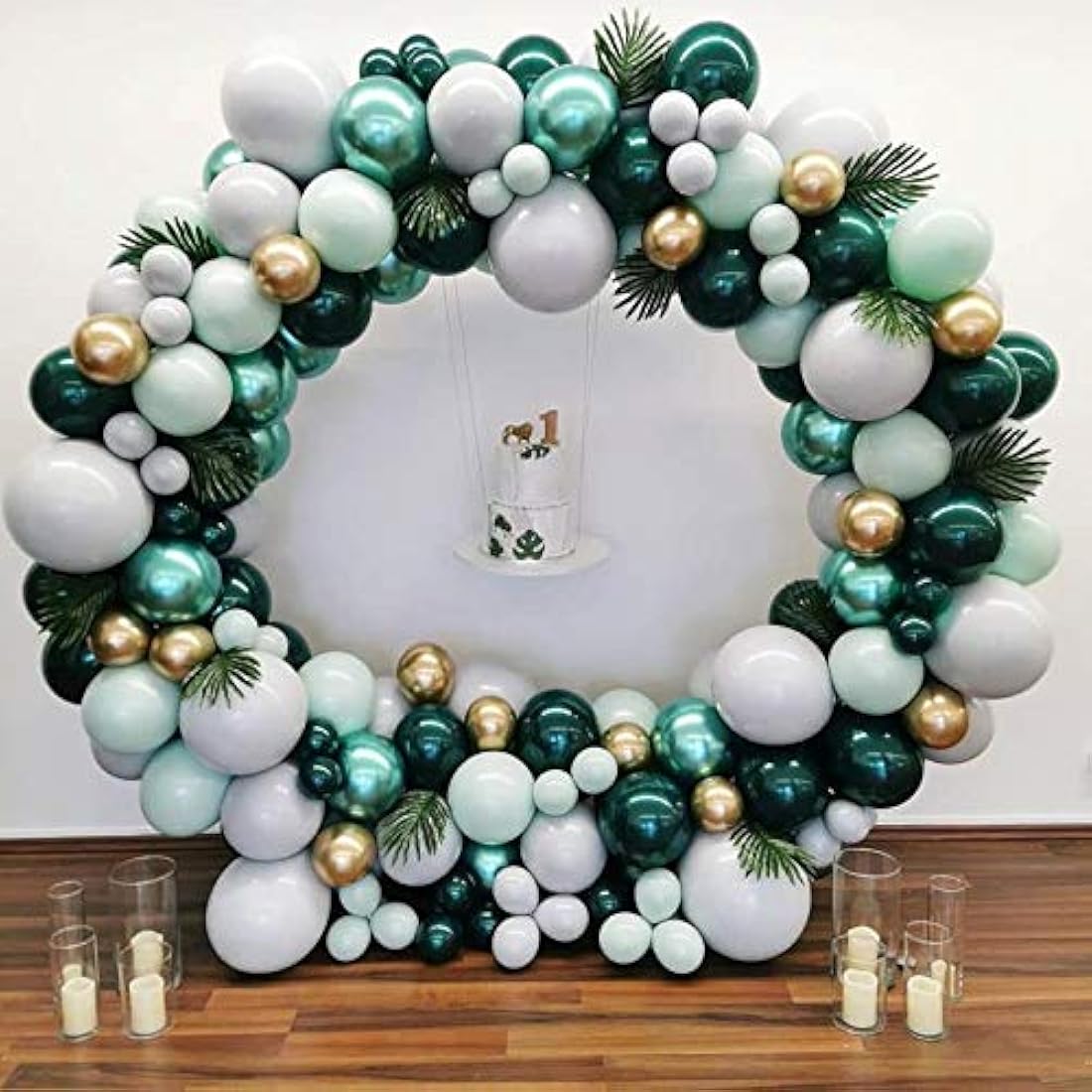 Jolof Store 2M Round Metal Balloon Arch Stand – Reusable Wedding Backdrop