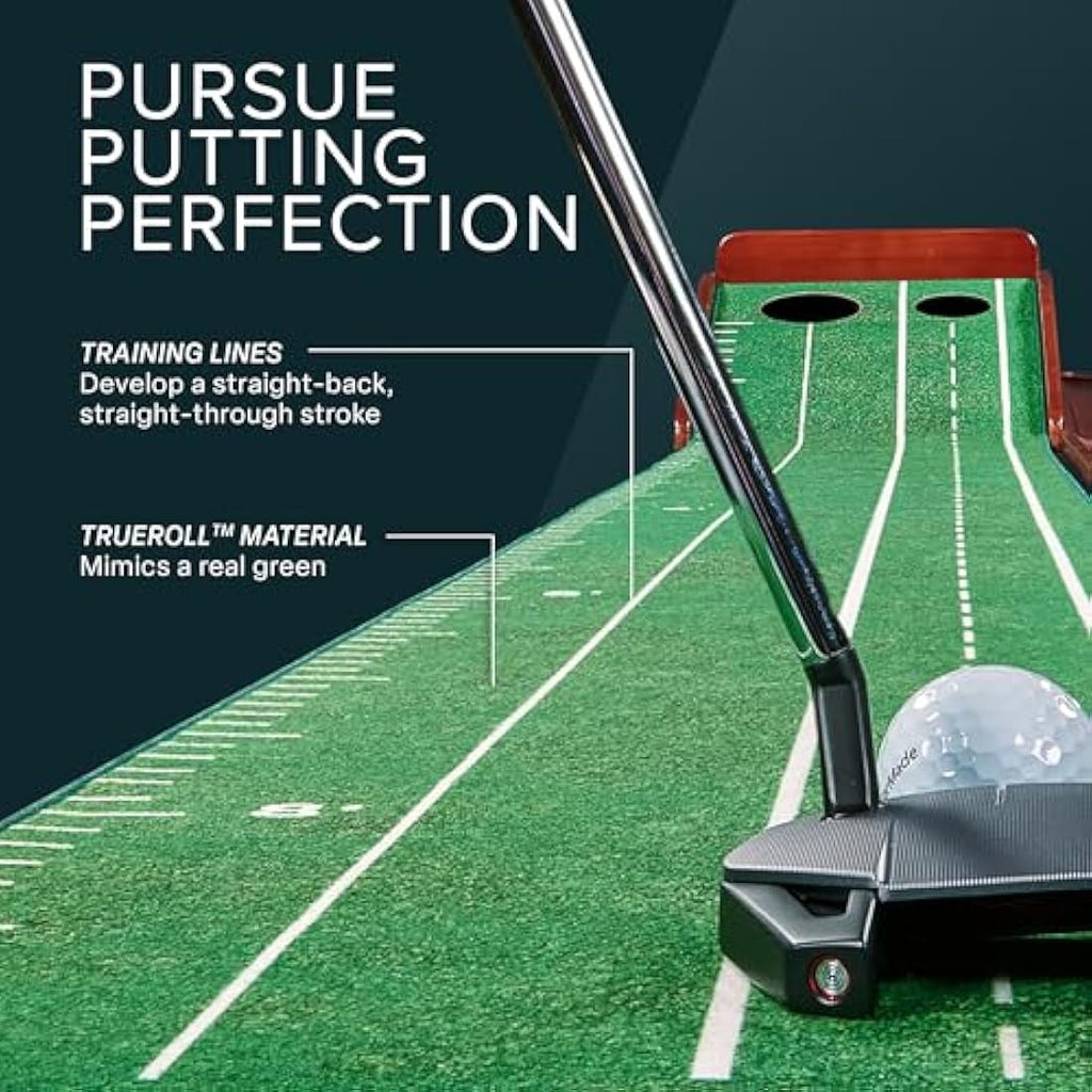 Perfect Practice Putting Mat – 9.5ft Indoor Golf Training Aid
