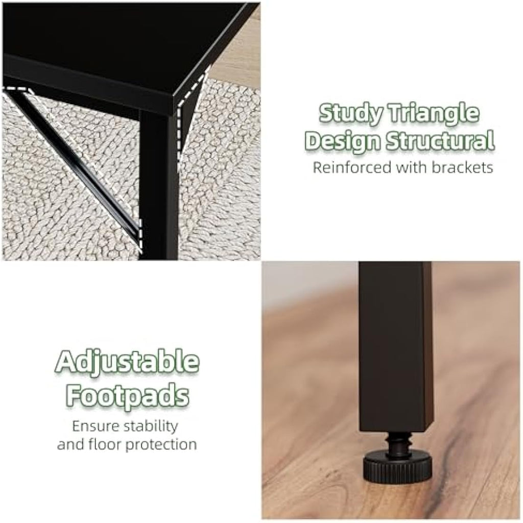 Jolof Store 100cm Computer Desk – Modern Metal Gaming Writing Table