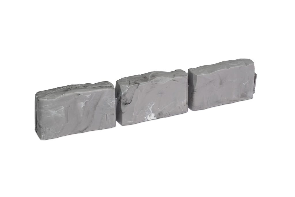 EasyFlex No-Dig Landscape Edging Kit – 15 Ft Stone-Look Garden Border