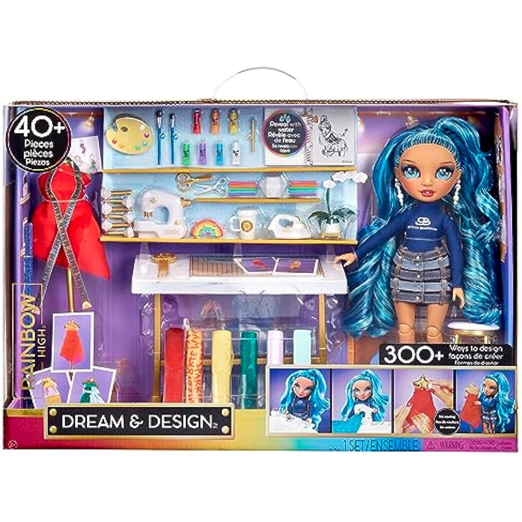 Rainbow High Dream & Design Fashion Studio Playset with Skyler Doll