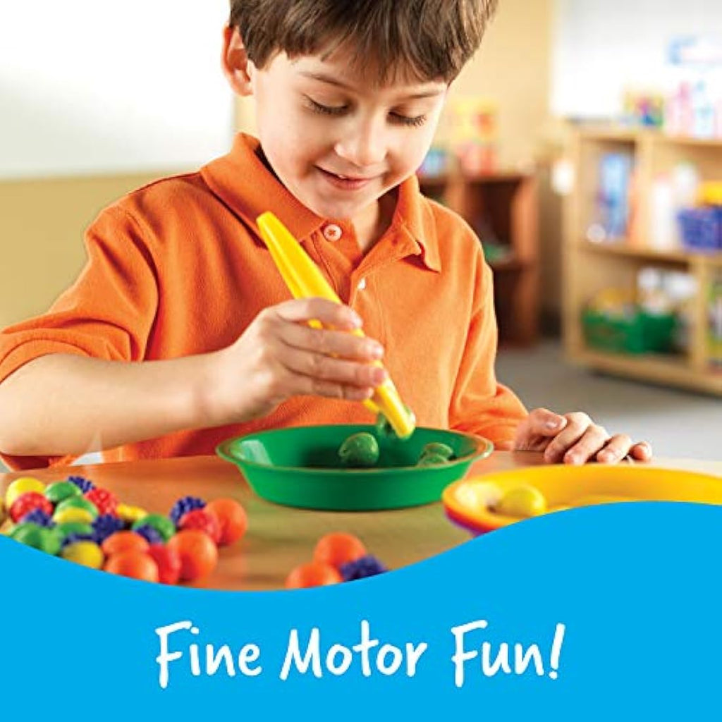 Learning Resources Jumbo Tweezers – Fine Motor Skill Set of 12