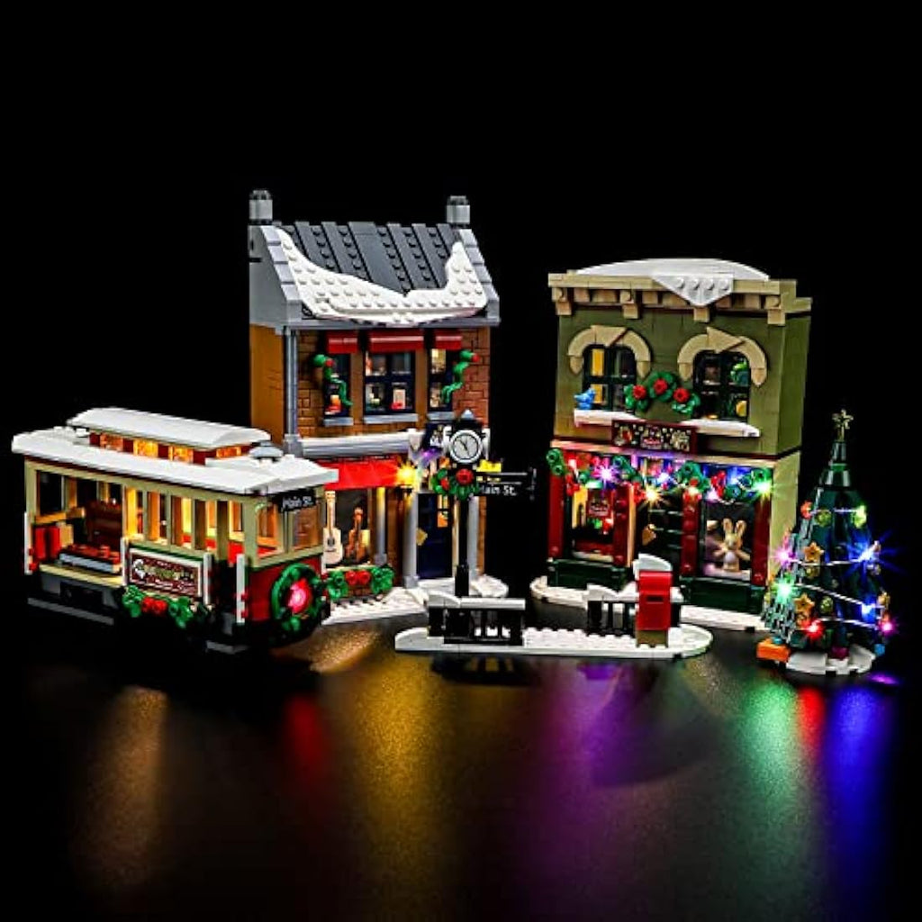 Briksmax LED Lighting Kit for LEGO 10308 Holiday Main Street Model