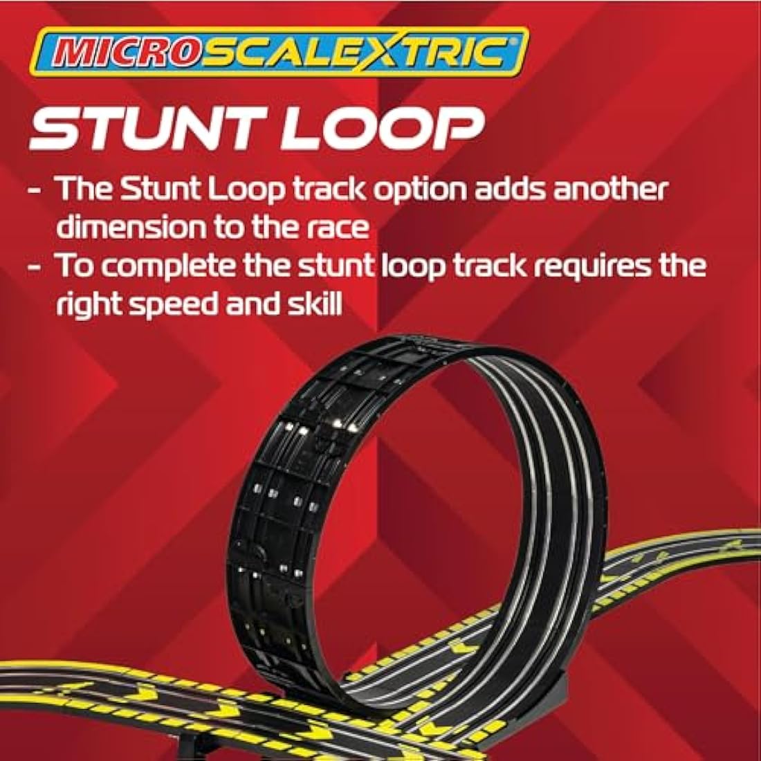 Scalextric Micro Batman vs Joker Slot Car Race Track Set - 1:64 Scale