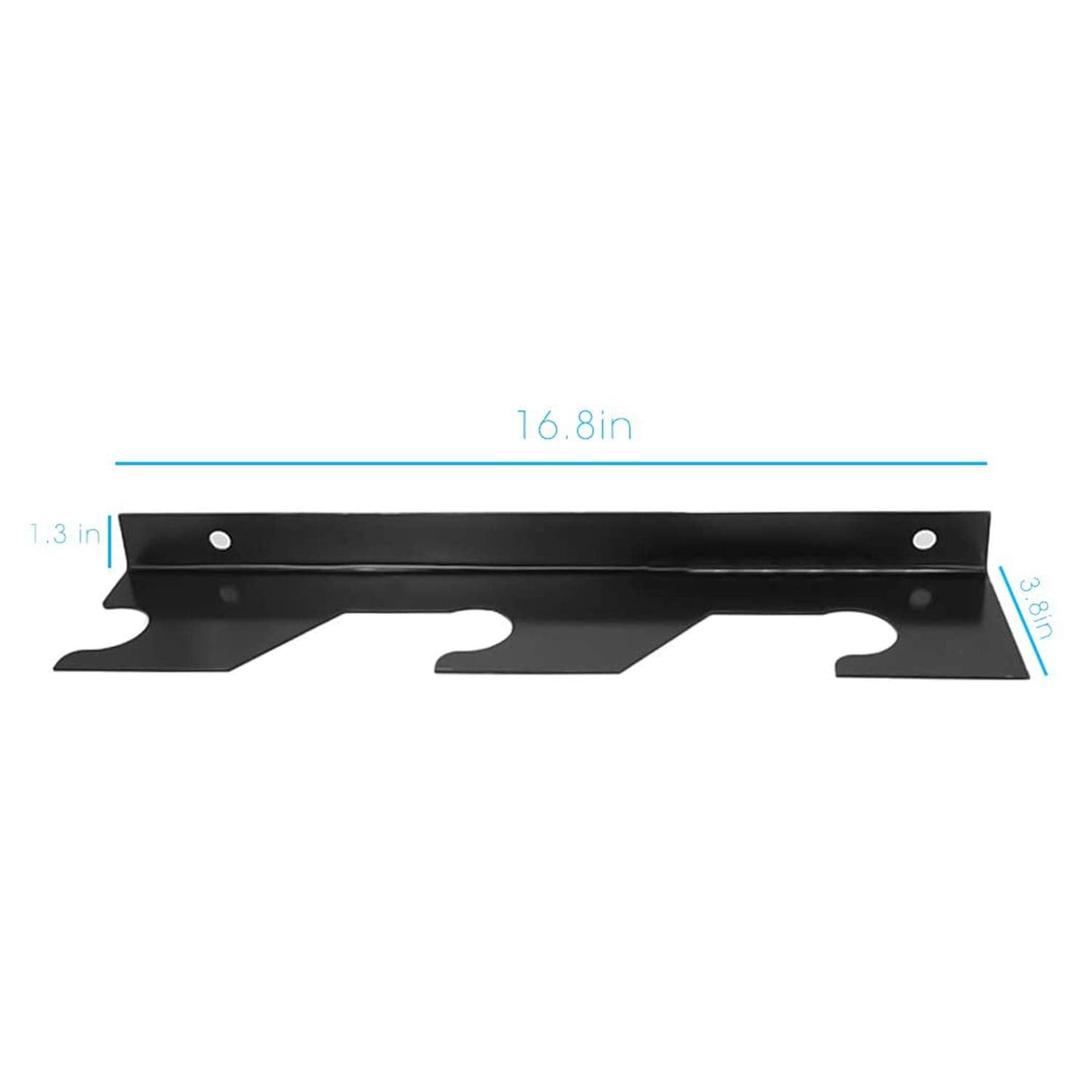 Aoneky Wall Mount Olympic Barbell Rack – 3-Bar Steel Storage Holder