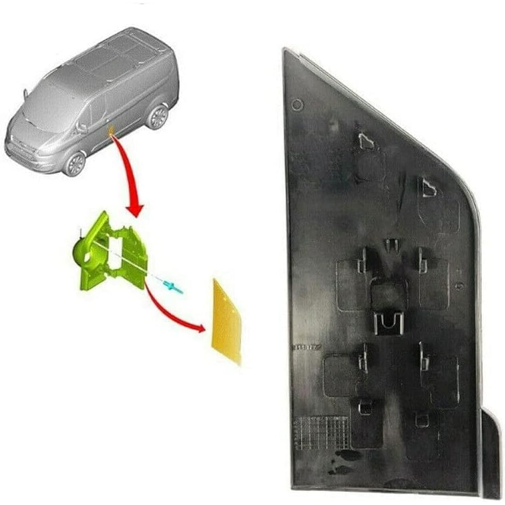 Ford Transit Tourneo Custom Fuel Tank Filler Flap Cover Cap 2012-2016