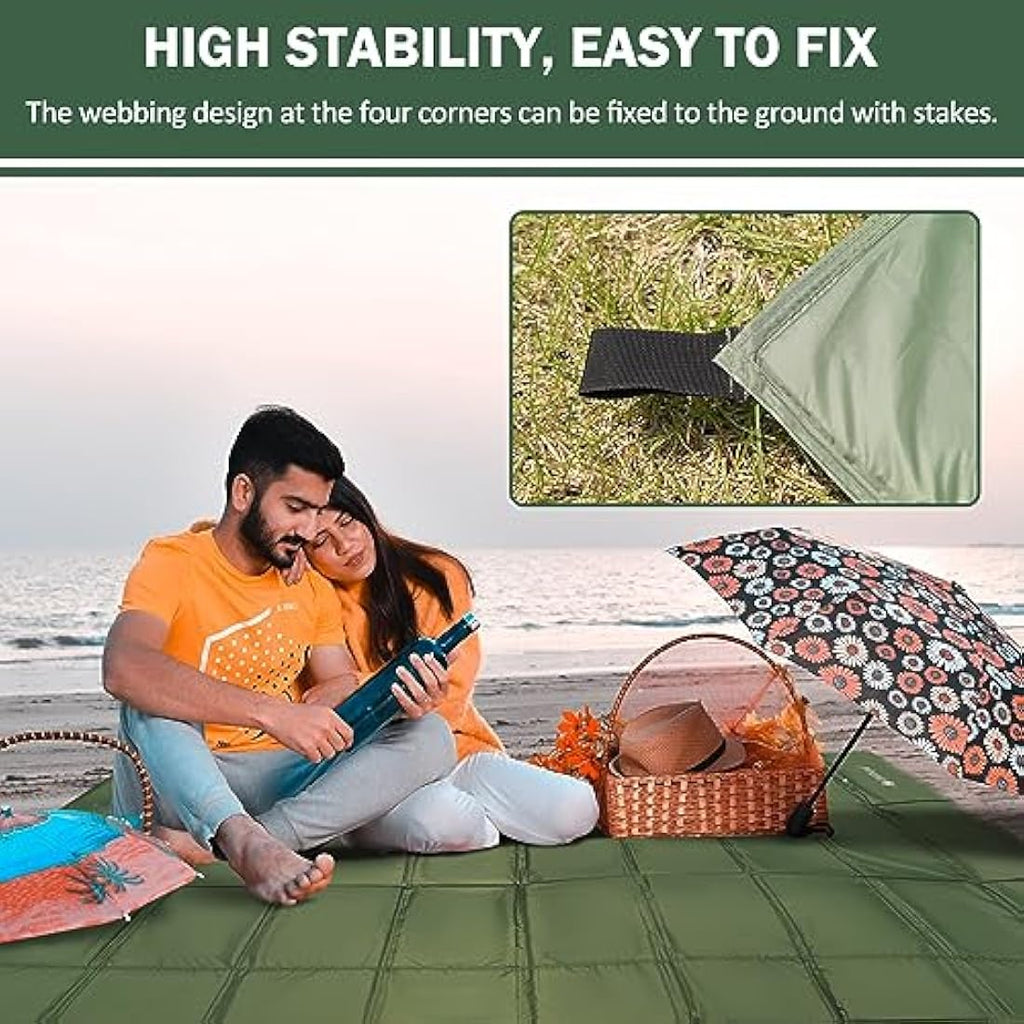 AYAMAYA 6 Person Pop Up Tent – Waterproof Double Layer Family Shelter