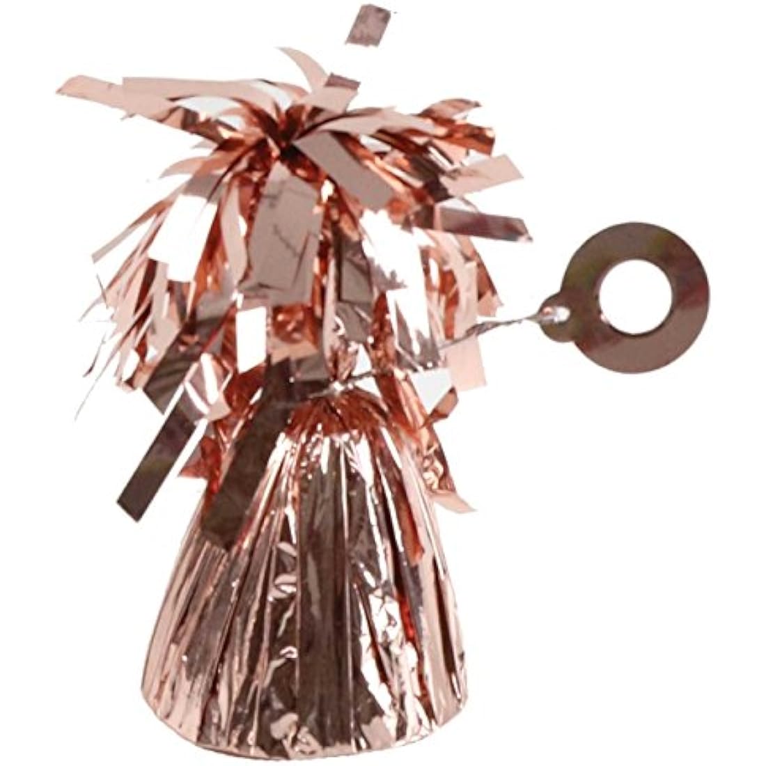 Jolof Store Rose Gold Balloon Weights - 24 Pack Heavy Foil Centerpieces