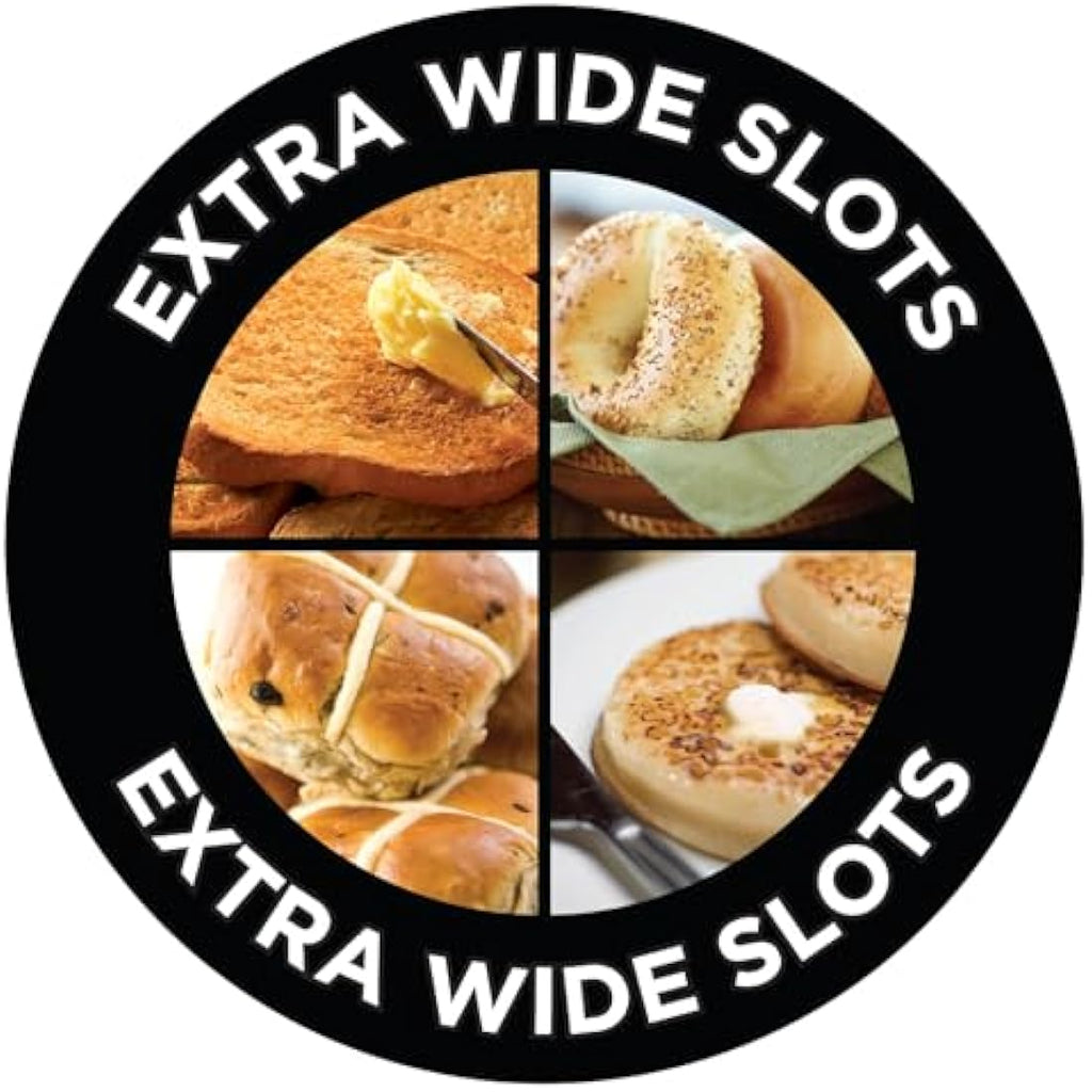 Russell Hobbs 2-Slice Toaster – Extra Wide Slots & 6 Browning Levels
