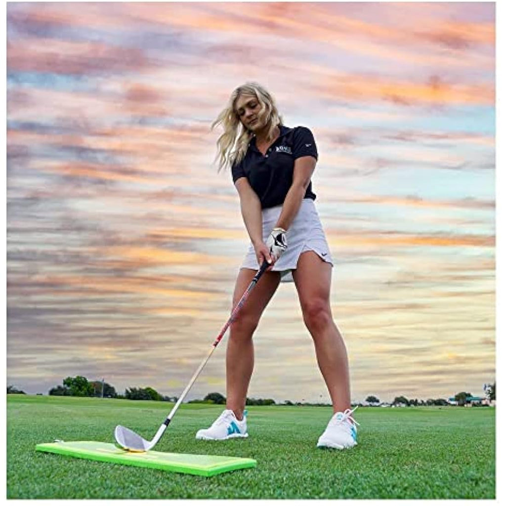 Jolof Store Divot Board – Golf Swing Path and Low Point Trainer Aid