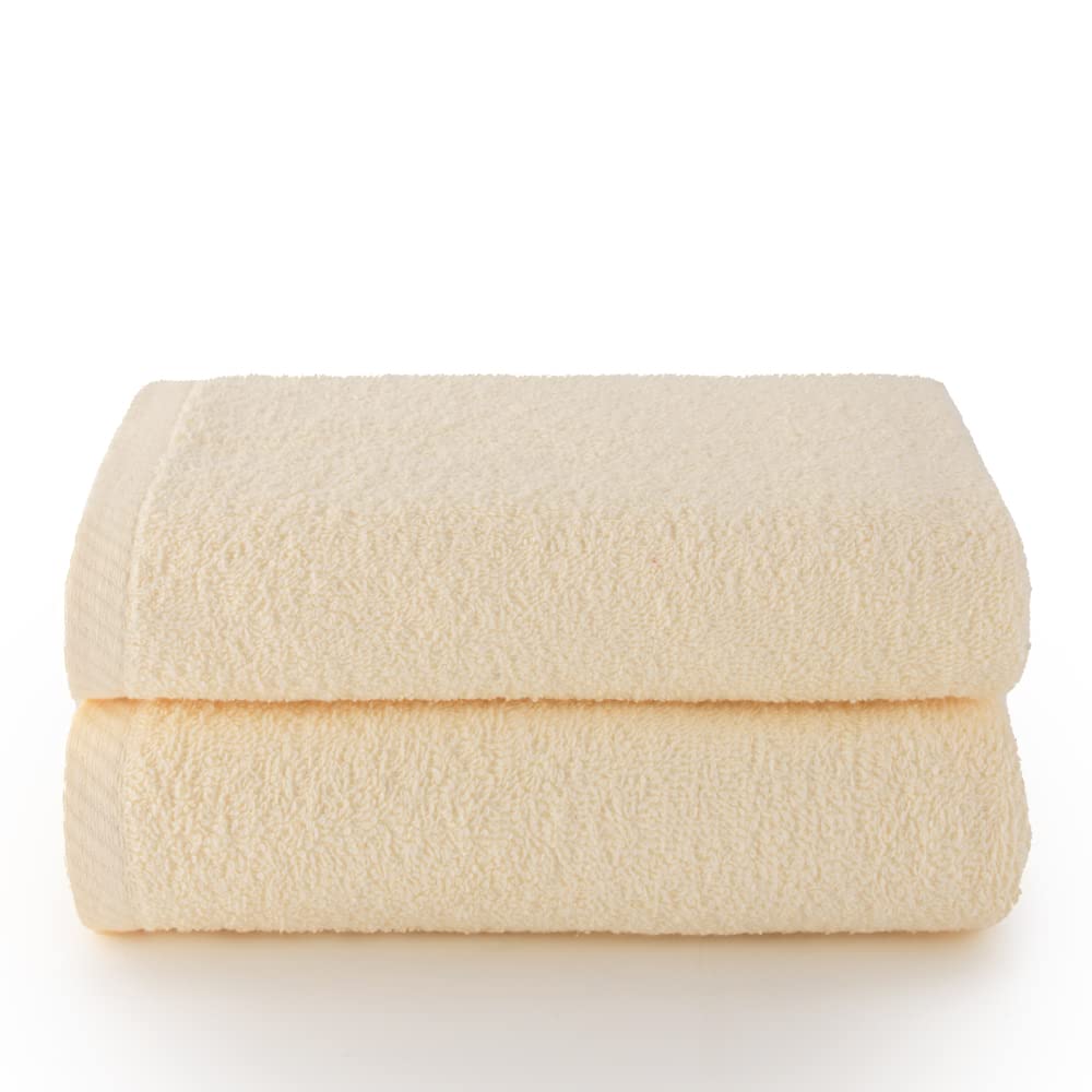 Top Towel Plus | 100% Cotton Hand Towels - 50x100cm - Set of 2