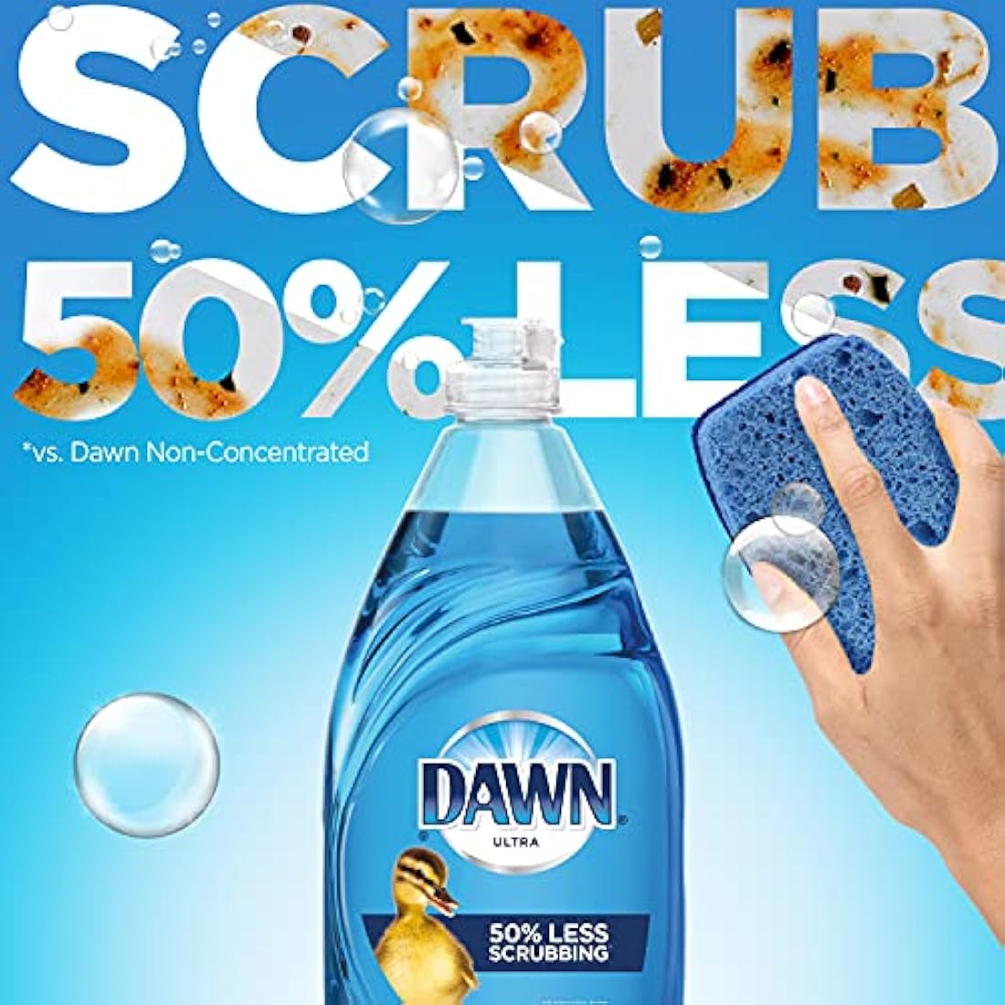 Dawn Ultra Dishwashing Liquid Dish Soap, Original Scent - 19.4 oz (573ml)