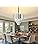K9 Crystal Chandelier – Luxury Silver Round Ceiling Light