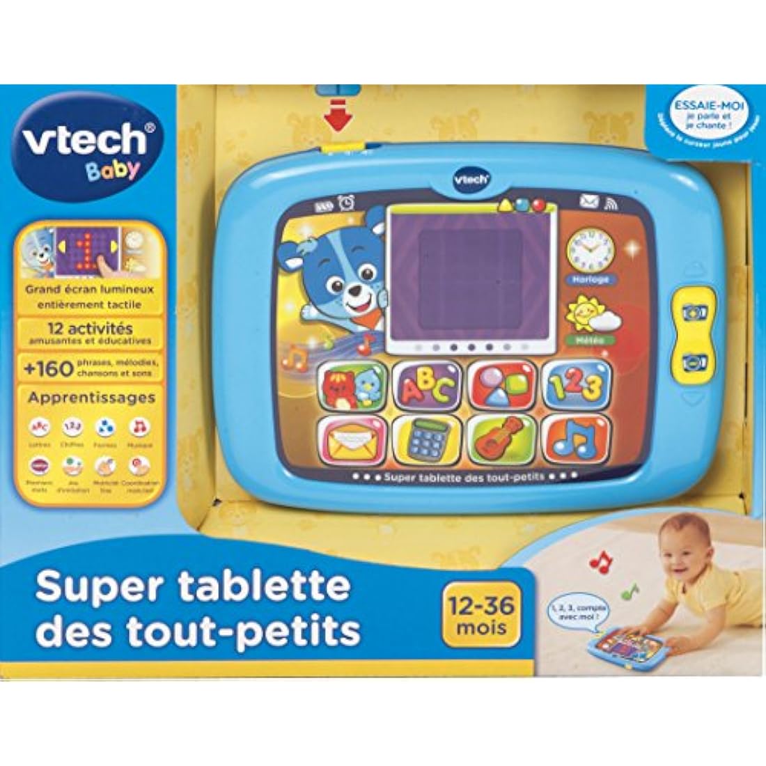 Vtech – Super Tablette Éducative Nino – Jouet d'Éveil Interactif