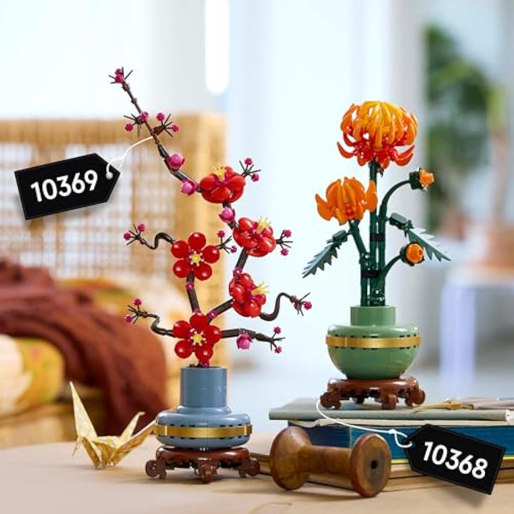 LEGO Botanicals Chrysanthemum Artificial Flower Model Kit for Adults