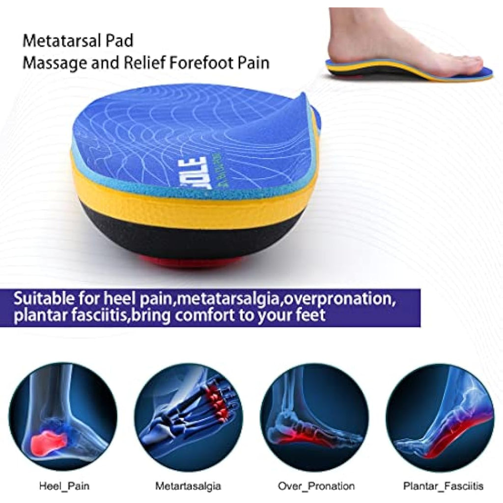 VALSOLE Orthotic Insoles – Arch Support Inserts for Plantar Fasciitis