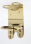 Jolof Store Double Wall Mount Soap Dispenser | Gold Chrome Stainless Steel