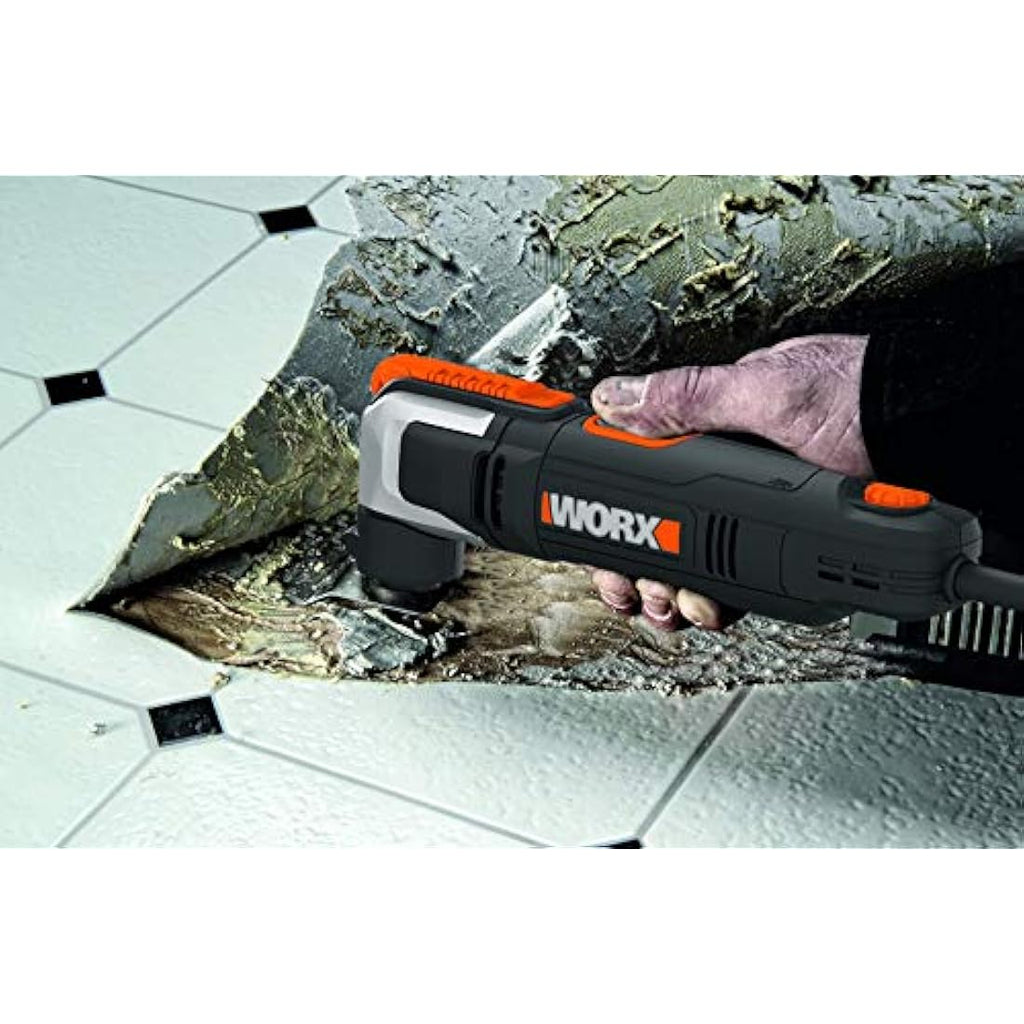 WORX WX686.1 Sonicrafter Oscillating Multi-Tool with 19-Piece Kit