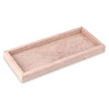 Natural Marble Vanity Tray – Pink Cream Rose, 30x13cm