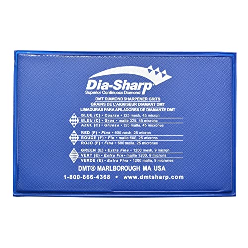 DMT Dia-Sharp 3-Inch Diamond Sharpener Set – Extra-Fine, Fine, Coarse