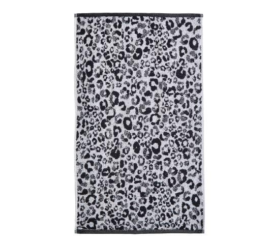 Fusion Animal Print Hand Towel – 100% Cotton Cheetah Pattern – 50x90cm