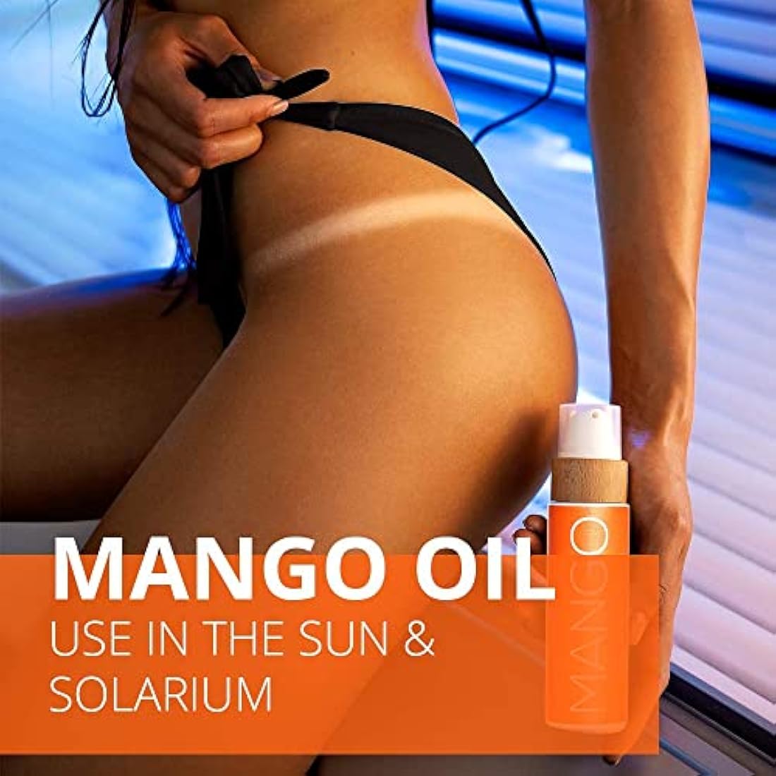 COCOSOLIS Mango Tan Accelerator | Organic Body Oil with Vitamin E