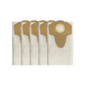 Vacmaster 20L Standard Filtration Dust Bags for Wet & Dry Vacuums (5 Pack)