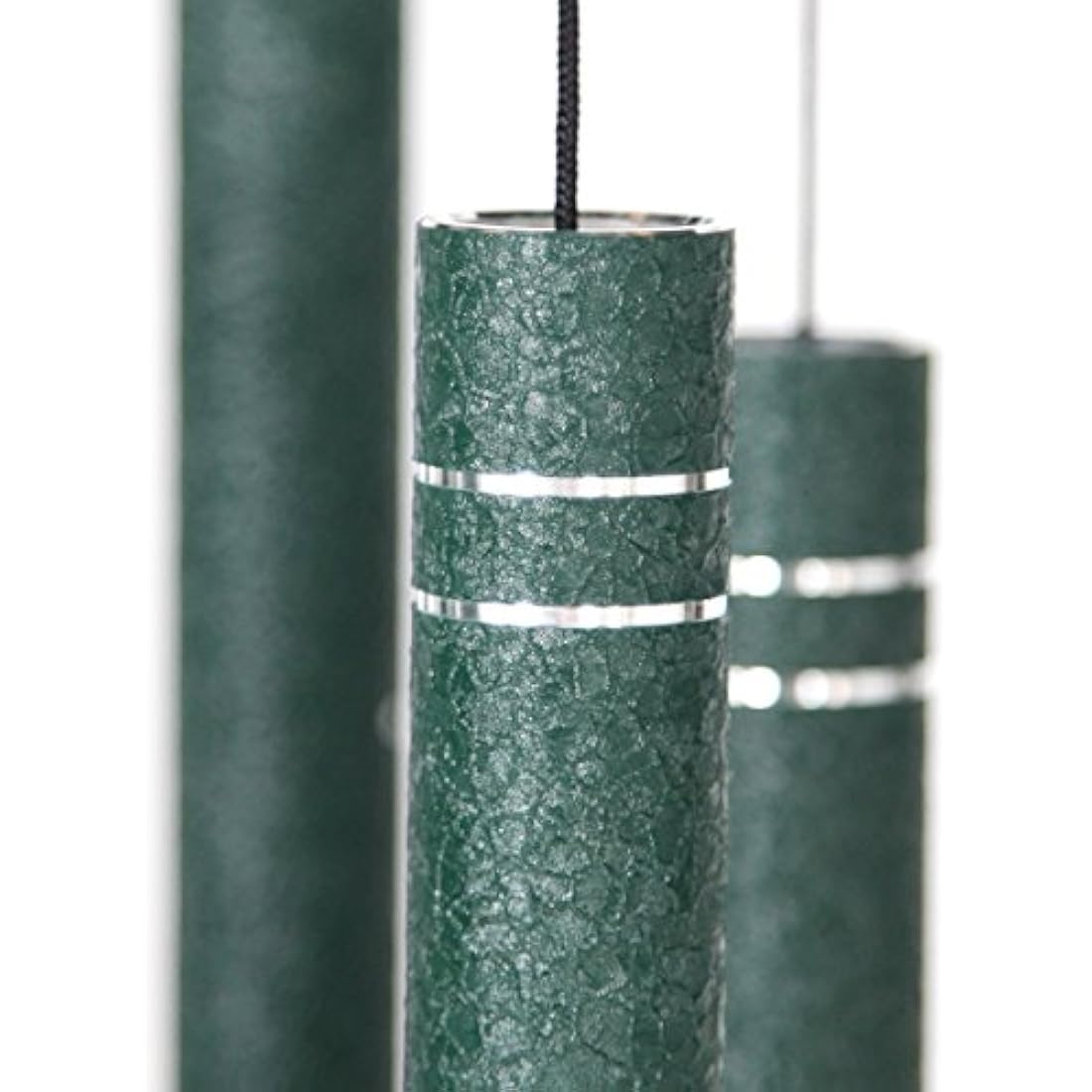 Arabesque 36-Inch Windchime – Emerald Green Handcrafted Garden Decor