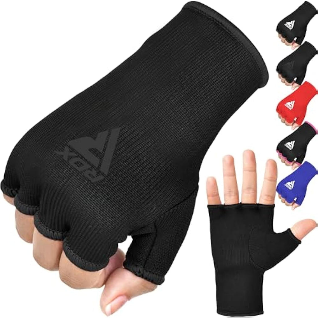 RDX Boxing Hand Wraps - Elasticated Inner Gloves for MMA & Muay Thai