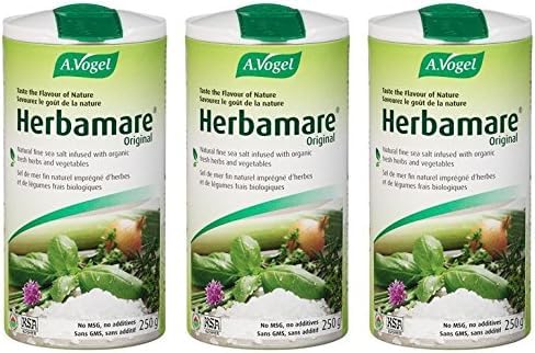 A. Vogel Herbamare Original Sea Salt Seasoning - 250g (3 Pack Bundle)