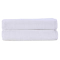 Christy Cirrus 100% Cotton Bath Sheets – Set of 2 Quick Dry White Towels