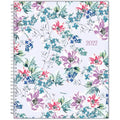 Blue Sky 2022 Weekly & Monthly Planner | 8.5" x 11" Laila Wirebound