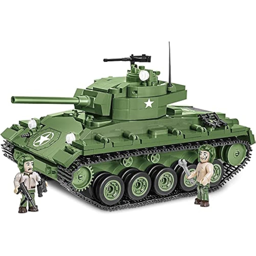 COBI M24 Chaffee Tank Model Building Set – 590 Piece Construction Toy