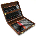 Derwent Sketching Collection – 48 Professional Pencils in Wooden Box