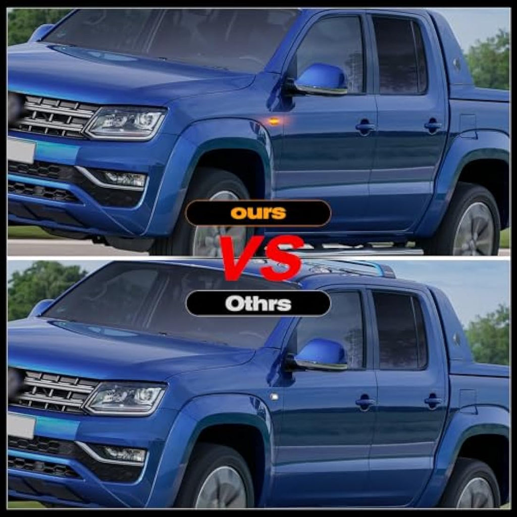 Jolof Store Dynamic LED Side Indicator – Amber Smoke Turn Signal Light