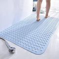 Stafeny Non-Slip Rubber Shower Mat | Anti-Mould PVC Bath Mat - Blue, 80x80cm