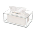 Jolof Store Clear Acrylic Tissue Box Cover – Rectangular Napkin Dispenser