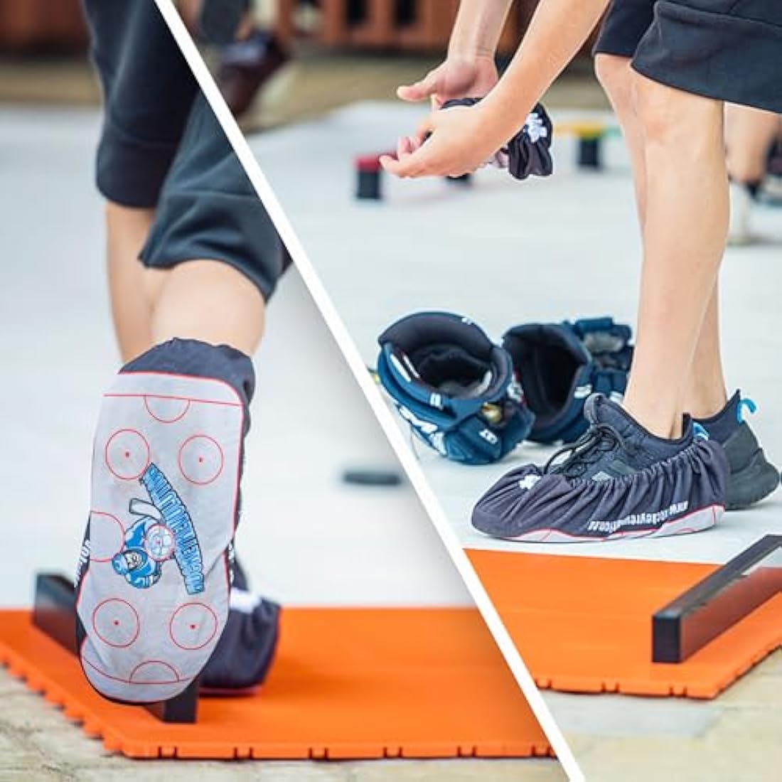 Jolof Store My Slide Board Lit – Adjustable Hockey Training Slide Board