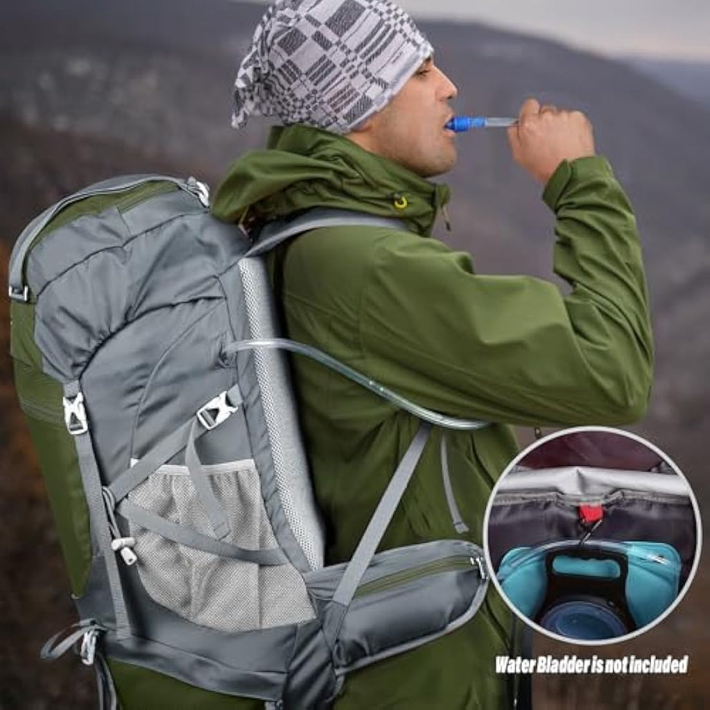 HOMIEE 50L Waterproof Hiking Backpack | Lightweight Trekking Rucksack