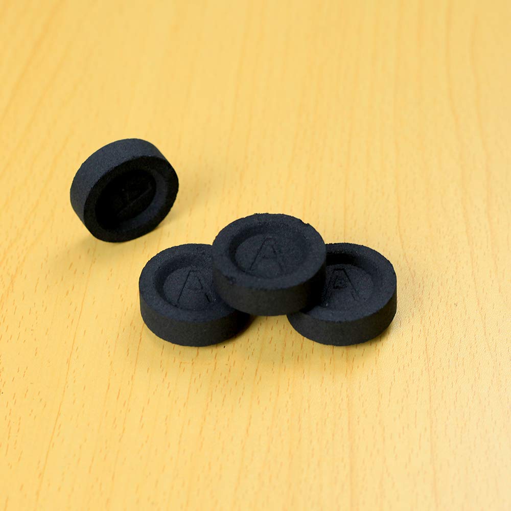 Q4U Quick Light Charcoal Discs for Hookah and Incense – 5 Rolls, 50 Count