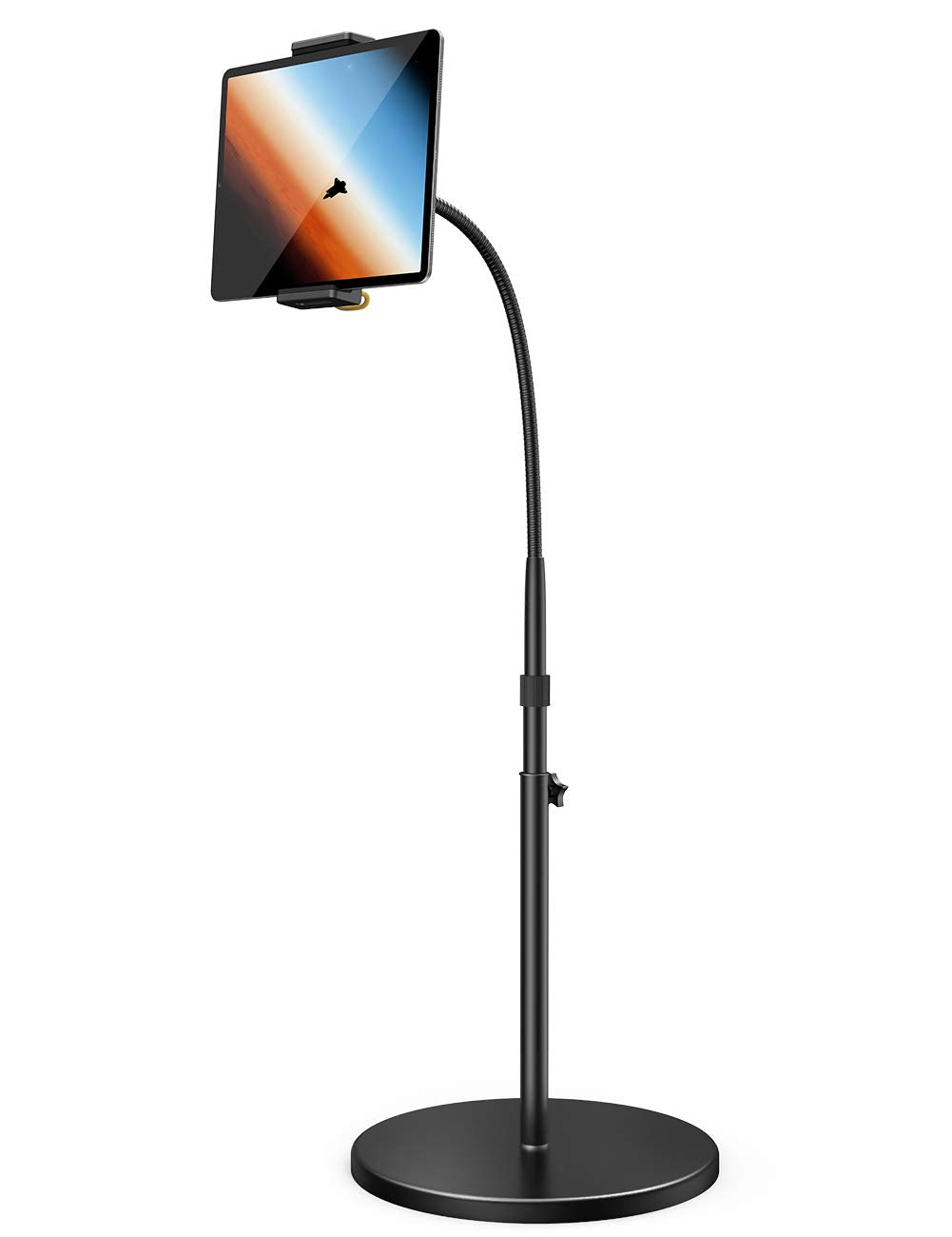 Lamicall Gooseneck Tablet Floor Stand – Adjustable Height for iPad