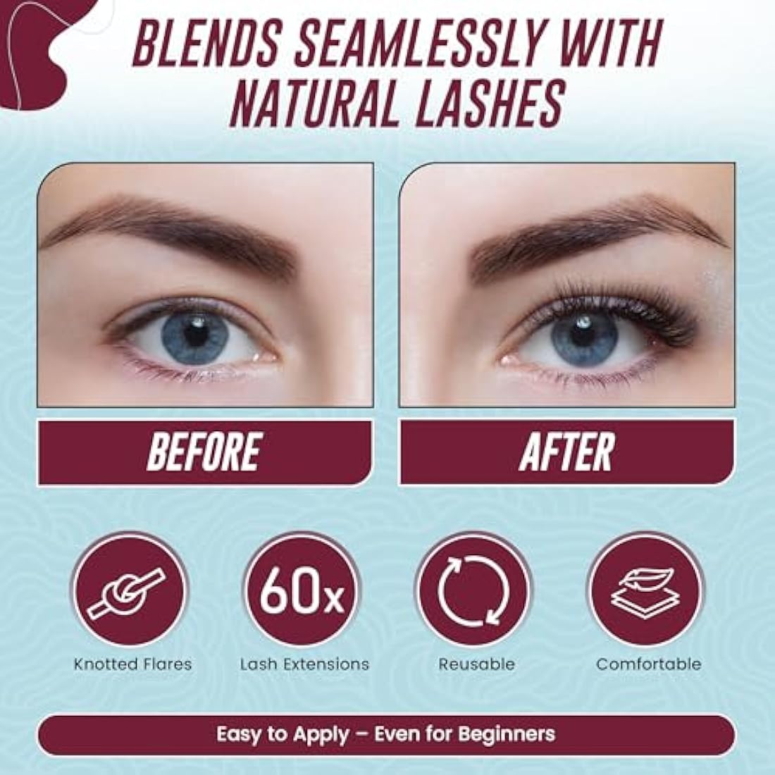 Cluster Eyelashes – Ultra Thick Cat Eye DIY Extensions